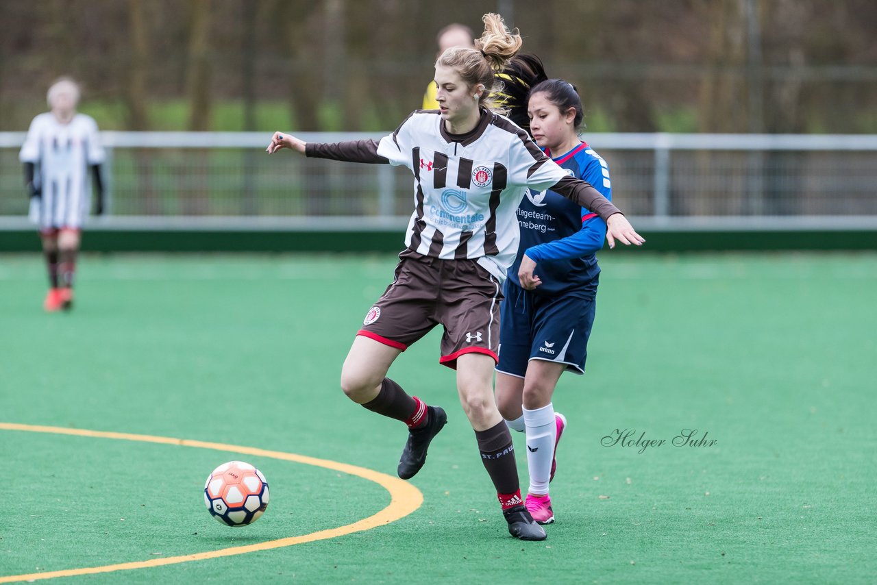 Bild 344 - wBJ VfL Pinneberg - St. Pauli : Ergebnis: 7:0 (Abbruch)